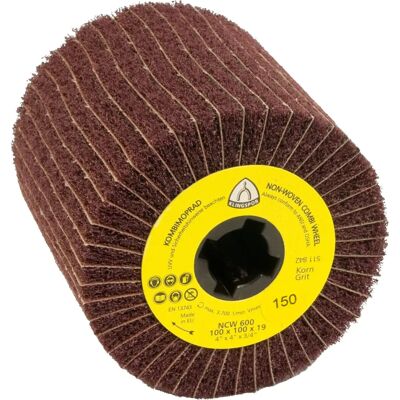 Rouleau abrasif Klingspor NCW 600 S - 110x100x19mm, Grain 80 Rouleau abrasif Klingspor NCW 600 S - 110x100x19mm, Grain 80