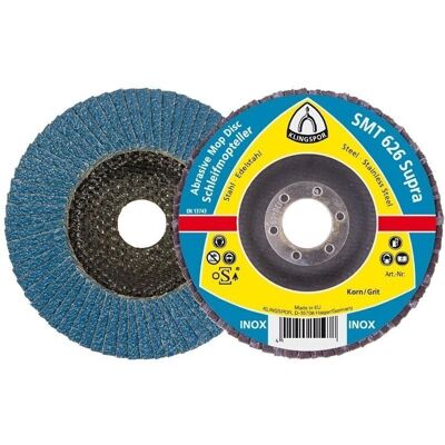 Klingspor - SMT 626 Supra - 180mm - G60 - Schleifmopteller Klingspor - SMT 626 Supra - 180mm - G60 - Schleifmopteller