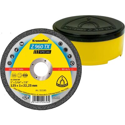 Klingspor Z 960 TX Skivese - Hårdt Materiale - 115mm Klingspor Z 960 TX Skivese - Hårdt Materiale - 115mm