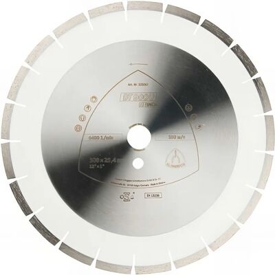 Klingspor Diamanttrennscheibe DT 900 U - Beton, Mauerwerk, Granit - 325053 Klingspor Diamanttrennscheibe DT 900 U - Beton, Mauerwerk, Granit - 325053
