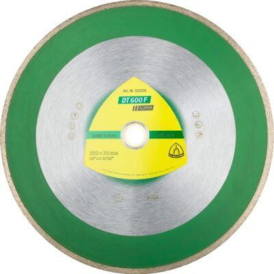 Klingspor Solide Diamanttrennscheibe - 250mm, Modell DT 600 F, für Keramik Klingspor Solide Diamanttrennscheibe - 250mm, Modell DT 600 F, für Keramik