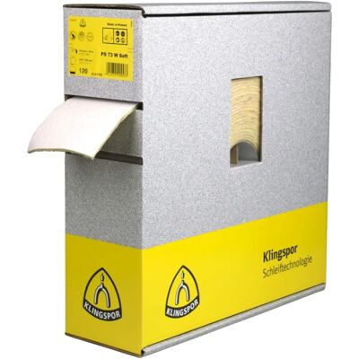 Klingspor Skum sliberulle 115x140mm - Slibepuder i skum Klingspor Skum sliberulle 115x140mm - Slibepuder i skum