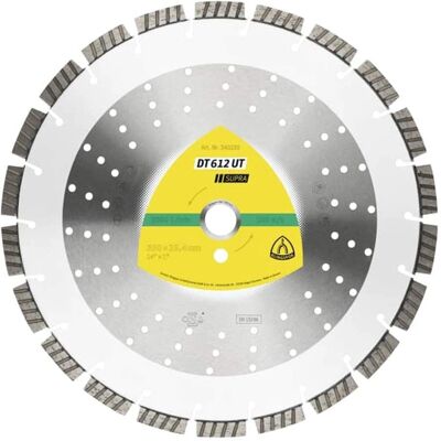 Klingspor DT 612 UT Diamentowa tarcza tnąca - Turbo segmenty Klingspor DT 612 UT Diamentowa tarcza tnąca - Turbo segmenty