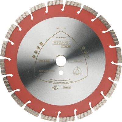 Klingspor - DT900B - 400x3.6x25.4 - Diamantssegmentskiva Klingspor - DT900B - 400x3.6x25.4 - Diamantssegmentskiva