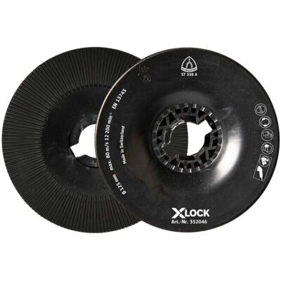 Klingspor - St 358 A - 115mm X-Lock - ribbed - Backing pad Klingspor - St 358 A - 115mm X-Lock - ribbed - Backing pad