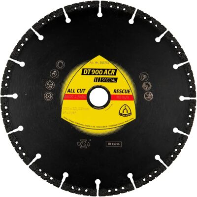 Klingspor DT 900ACR Diamanttrennscheibe - 125mm, 10mm, 22,23mm - Diamant-Trennscheibe Klingspor DT 900ACR Diamanttrennscheibe - 125mm, 10mm, 22,23mm - Diamant-Trennscheibe