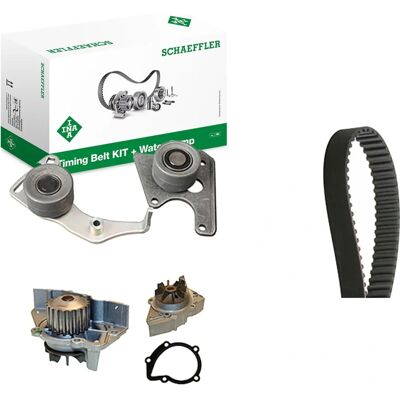 Kit Pompa acqua e cinghia distribuzione Aisin per Citroën & Fiat Kit Pompa acqua e cinghia distribuzione Aisin per Citroën & Fiat