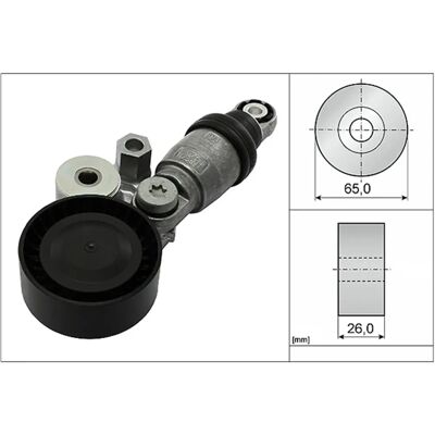 INA 534 0342 10 Jännittimen - Mazda 2 3 MX-5 INA 534 0342 10 Jännittimen - Mazda 2 3 MX-5