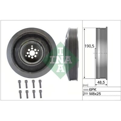INA Keilriemen-Set - 2.7L V6 für Audi VW INA Keilriemen-Set - 2.7L V6 für Audi VW