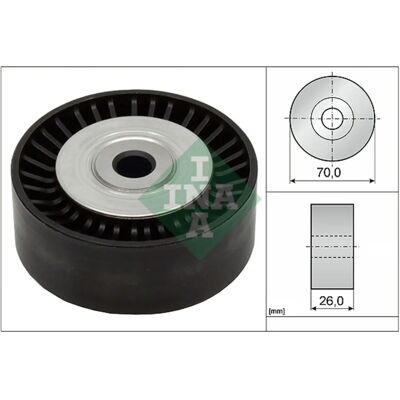 INA V-Ribbed Belt Pulley - V-Ribbed Belt Pulley INA V-Ribbed Belt Pulley - V-Ribbed Belt Pulley