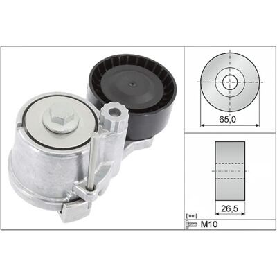 INA V-ribbed belt - Jännitysvipu - Opel Astra, Insignia, Meriva INA V-ribbed belt - Jännitysvipu - Opel Astra, Insignia, Meriva