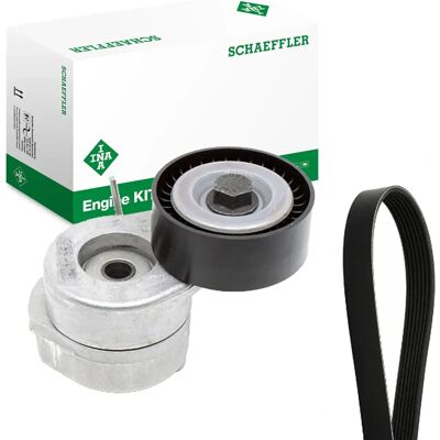 Set di cinghie trapizoidali INA - Cinghie per Alfa Romeo Fiat Set di cinghie trapizoidali INA - Cinghie per Alfa Romeo Fiat