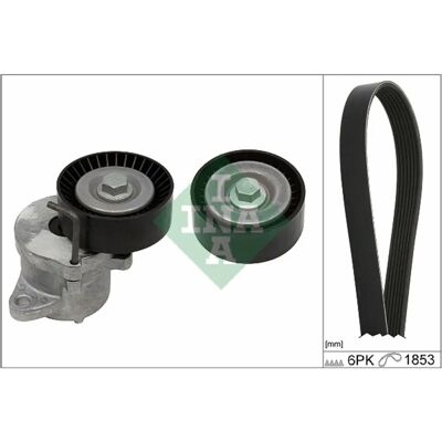INA 529 0351 10 jakohihnasarja - Täydellinen lisävarren hihnasetti Opel Insignia INA 529 0351 10 jakohihnasarja - Täydellinen lisävarren hihnasetti Opel Insignia