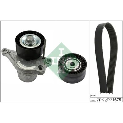 INA Kit de Courroie de Distribution pour Renault Master 3 avec Nervures INA Kit de Courroie de Distribution pour Renault Master 3 avec Nervures