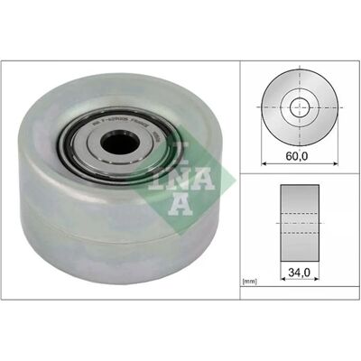 INA 532 0921 10 V-belt spændingsrulle - Tilbehør INA 532 0921 10 V-belt spændingsrulle - Tilbehør