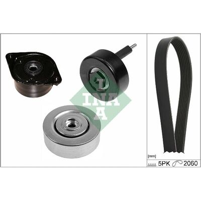 INA 529 0414 10 - V-beltesett for BMW INA 529 0414 10 - V-beltesett for BMW