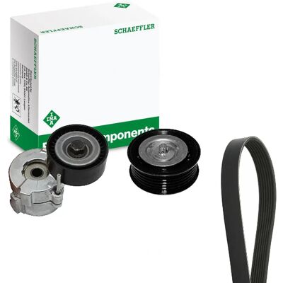 INA 529 0418 10 - Ribbede belte sett for Fiat & Alfa Romeo INA 529 0418 10 - Ribbede belte sett for Fiat & Alfa Romeo