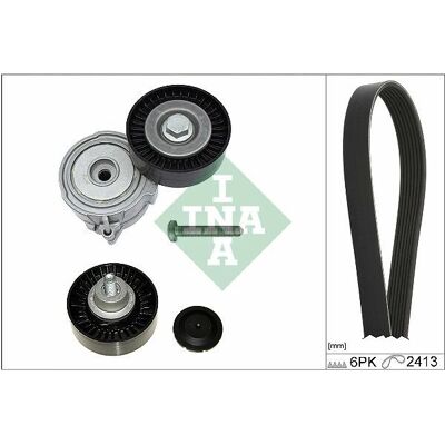 Set curele trapezoidale INA - Pentru Audi, Skoda, VW Set curele trapezoidale INA - Pentru Audi, Skoda, VW