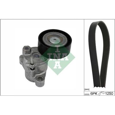 Kit complet de curele accesorii INA 529 0524 10 pentru Ford: Focus, C-Max, Fiesta Kit complet de curele accesorii INA 529 0524 10 pentru Ford: Focus, C-Max, Fiesta