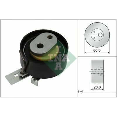 Schaeffler INA 531 0938 10 - Väljäytin hammaspyörän hihnalle Schaeffler INA 531 0938 10 - Väljäytin hammaspyörän hihnalle