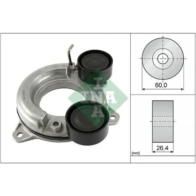 INA 534 0854 10 V-remmin kiristin - Nissan Qashqai III INA 534 0854 10 V-remmin kiristin - Nissan Qashqai III