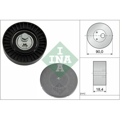 INA 531 0880 10 Väännön kiristinpyörä - Pulleys INA 531 0880 10 Väännön kiristinpyörä - Pulleys