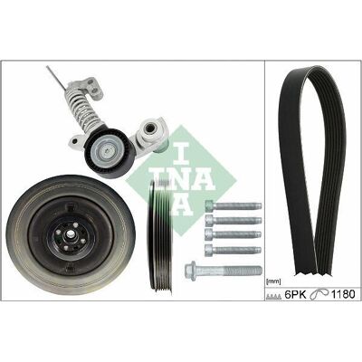 INA 529 0374 21 Set curele accesorii - Volvo INA 529 0374 21 Set curele accesorii - Volvo