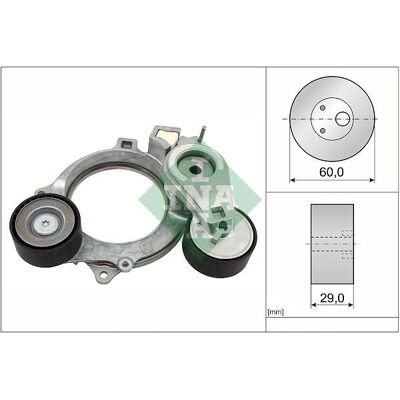 INA 534 0935 10 - Völjännastin Rulla INA 534 0935 10 - Völjännastin Rulla