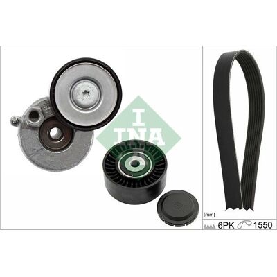 Schaeffler INA 529 0591 10 V-snaar - Auto-onderdeel Schaeffler INA 529 0591 10 V-snaar - Auto-onderdeel
