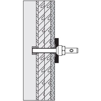 Hewi 801/805 Supporto posteriore - Supporto dorsale, M 10 x 60, Acciaio inossidabile Hewi 801/805 Supporto posteriore - Supporto dorsale, M 10 x 60, Acciaio inossidabile