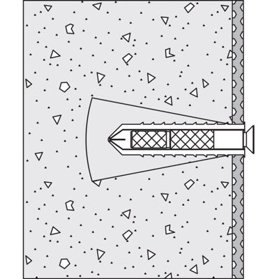 HEWI Fijación de Pared M10 x 30 - Fijación de Pared HEWI Fijación de Pared M10 x 30 - Fijación de Pared