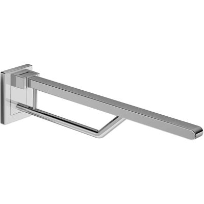 Hewi Ondersteuningshandgreep Duo - 700mm, Chroom, Tot 100kg - Toilet Hewi Ondersteuningshandgreep Duo - 700mm, Chroom, Tot 100kg - Toilet