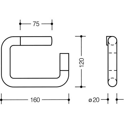 Hewi 477 WC-Papierhalter - Diebstahlschutz, Senfgelb, 160mm Breite Hewi 477 WC-Papierhalter - Diebstahlschutz, Senfgelb, 160mm Breite