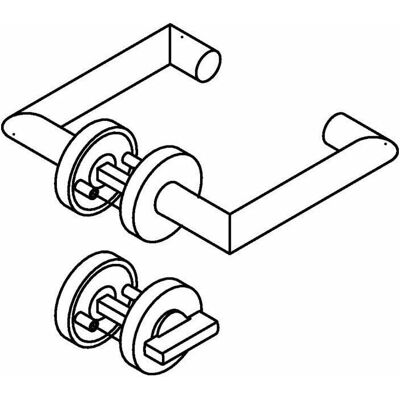 Hewi Modell 162XAH02.530 Edelstahl Türgriff - Türart Hewi Modell 162XAH02.530 Edelstahl Türgriff - Türart