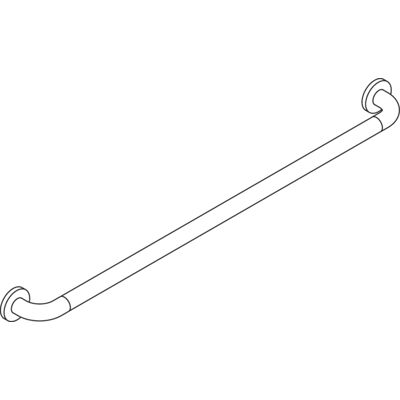 Hewi 477 Modelo - Toallero de 1000mm en acero inoxidable blanco Hewi 477 Modelo - Toallero de 1000mm en acero inoxidable blanco