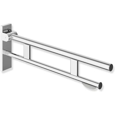 HEWI Beugel 900 - RVS chroom - 750mm - Support Rail and Toilet Paper Holder HEWI Beugel 900 - RVS chroom - 750mm - Support Rail and Toilet Paper Holder