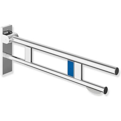 Hewi System 900 Stützklappgriff Chrom Edelstahl 750mm - Haltegriff Hewi System 900 Stützklappgriff Chrom Edelstahl 750mm - Haltegriff