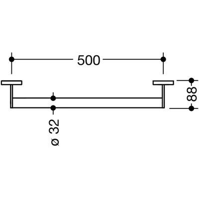 Hewi System 900 Edelstahl Haltegriff - System 900 Hewi System 900 Edelstahl Haltegriff - System 900