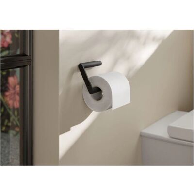 Hewi Edelstahl Wand-Toilettenpapierhalter - Schwarz Matt - WC Papierhalter Hewi Edelstahl Wand-Toilettenpapierhalter - Schwarz Matt - WC Papierhalter