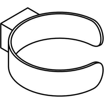 Hewi Modell 900 Wandhalterung - Gehhilfenhalter - Edelstahl Hewi Modell 900 Wandhalterung - Gehhilfenhalter - Edelstahl