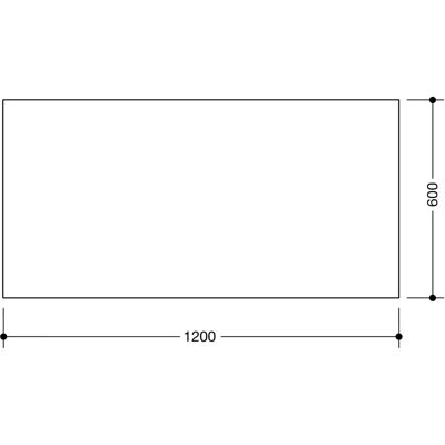 HEWI 477/801 Kristallbadspiegel - 60x120cm HEWI 477/801 Kristallbadspiegel - 60x120cm