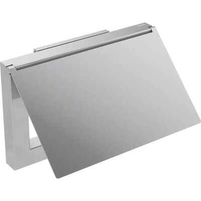 Hewi Modell 900Q21.00140 Chrom Quader Rollenhalter mit Deckel - Wandmontage Hewi Modell 900Q21.00140 Chrom Quader Rollenhalter mit Deckel - Wandmontage