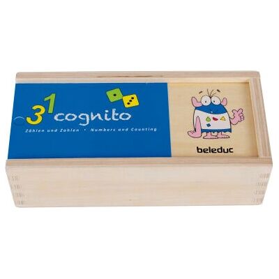 Beleduc Cognito Zahlen Puzzle - Puzzle - 30 Stück - Bildungsspiel für Kinder 2+ Beleduc Cognito Zahlen Puzzle - Puzzle - 30 Stück - Bildungsspiel für Kinder 2+
