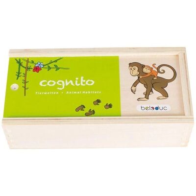 Beleduc Cognito Pädagogisches Tierpuzzle für Kinder - Mehrfarbig Beleduc Cognito Pädagogisches Tierpuzzle für Kinder - Mehrfarbig