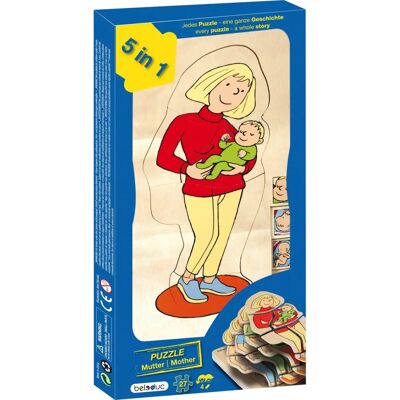 Beleduc Mutter Schwangerschaft Stapelpuzzle - Bildungsspiel Beleduc Mutter Schwangerschaft Stapelpuzzle - Bildungsspiel