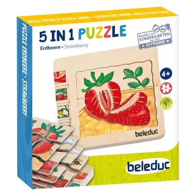 Hape - Layer Puzzle Fragola (17040) - Fragola - - Puzzle Hape - Layer Puzzle Fragola (17040) - Fragola - - Puzzle