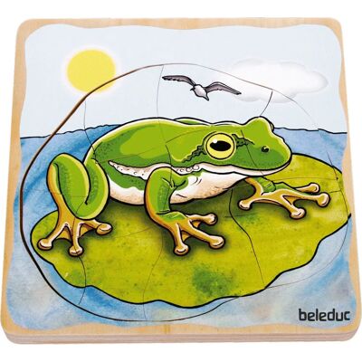 Puzzle de Grenouille Beleduc - 28 Pièces - Jouet Éducatif - Publicité Puzzle de Grenouille Beleduc - 28 Pièces - Jouet Éducatif - Publicité