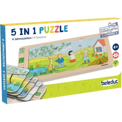 Puzzle a Strati delle Stagioni - Educativo 36 pezzi Puzzle a Strati delle Stagioni - Educativo 36 pezzi