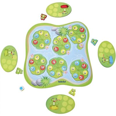 Beleduc Quaki - Gedächtnisspiel mit Magnetfröschen - Lernspiel Beleduc Quaki - Gedächtnisspiel mit Magnetfröschen - Lernspiel