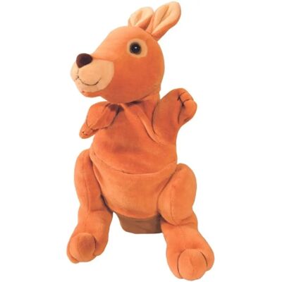Beleduc Känguruh Handpuppe - Marionetta di peluche per gioco creativo Beleduc Känguruh Handpuppe - Marionetta di peluche per gioco creativo